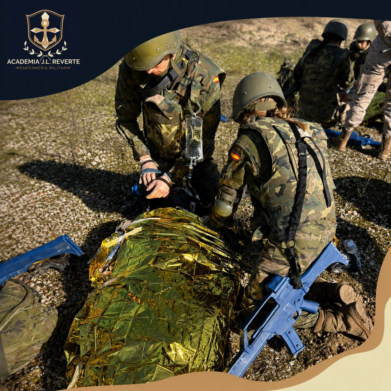 🔥 CURSO 2026 / 2027 🔥 NO TE QUEDES SIN TU PLAZA
♦️ ACADEMIA J.L. REVERTE ♦️
🪖 ENFERMERÍA MILITAR 💉
🚑🪖 ¿QUIERES SER ENFERMERO MILITAR? 🚑🪖
DESARROLLA TU PROFESIÓN EN UN AMBIENTE DIFERENTE 💉🩺
SERVICIO, VOCACIÓN Y EXCELENCIA OPERATIVA 🇪🇸
📌 Reserva tu matrícula con antelación
👥 Plazas limitadas – Grupos reducidos
🎯 Preparación específica para OPOSICIONES DE ENFERMERÍA MILITAR
🌐 www.enfermeriamilitarreverte.es
☎️ +34 690 70 64 46
📩 enfermeriamilitar.reverte@gmail.com