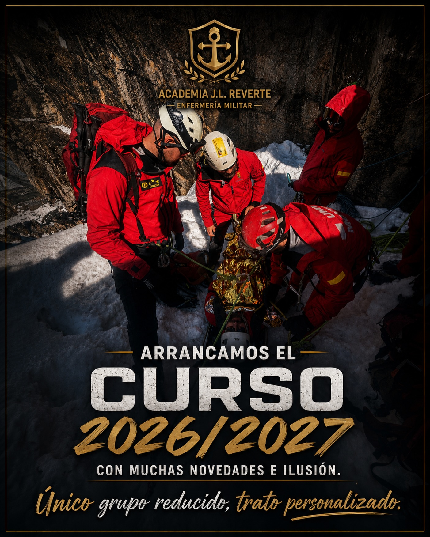 🔥 CURSO 2026 / 2027 🔥 NO TE QUEDES SIN TU PLAZA
♦️ ACADEMIA J.L. REVERTE ♦️
🪖 ENFERMERÍA MILITAR 💉
🚑🪖 ¿QUIERES SER ENFERMERO MILITAR? 🚑🪖
DESARROLLA TU PROFESIÓN EN UN AMBIENTE DIFERENTE 💉🩺
SERVICIO, VOCACIÓN Y EXCELENCIA OPERATIVA 🇪🇸
📌 Reserva tu matrícula con antelación
👥 Plazas limitadas – Grupos reducidos
🎯 Preparación específica para OPOSICIONES DE ENFERMERÍA MILITAR
🌐 www.enfermeriamilitarreverte.es
☎️ +34 690 70 64 46
📩 enfermeriamilitar.reverte@gmail.com